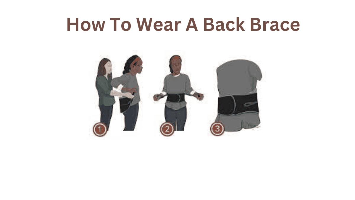 How To Wear A Back Brace