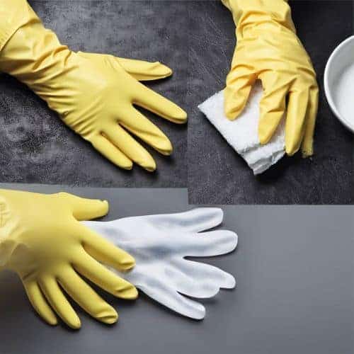How To Clean Rubber Gloves