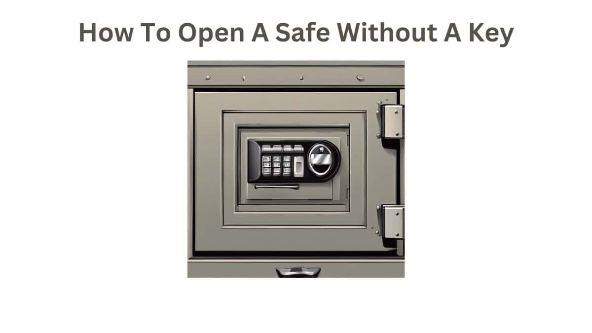 How To Open A Safe Without A Key