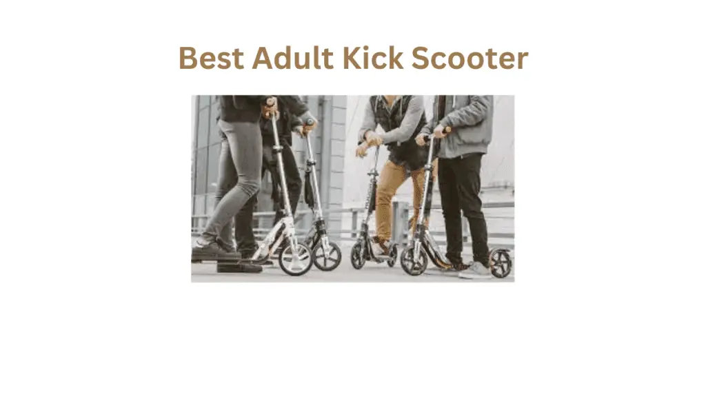 Best Adult Kick Scooters