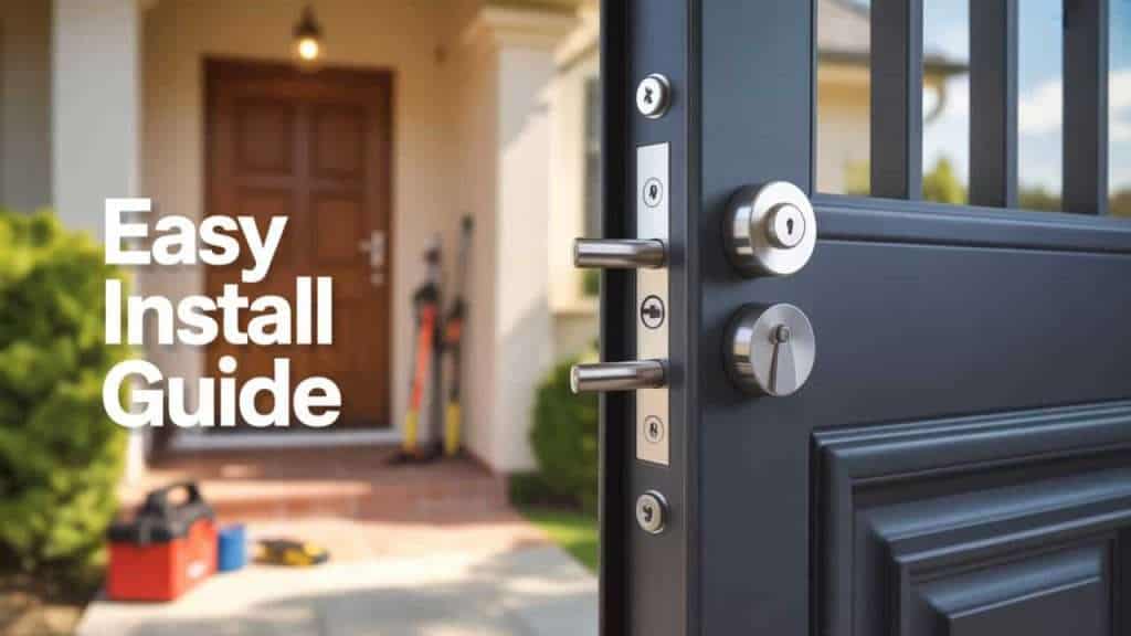 How Install Security Door