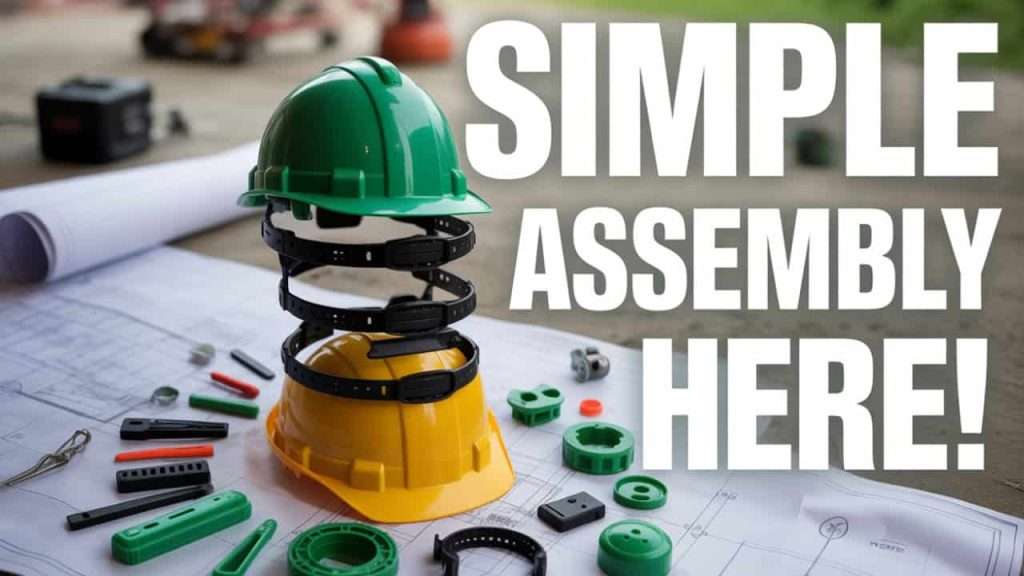 How to Put a Hard Hat Togethers
