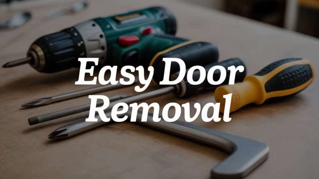 How to Remove a Security Door