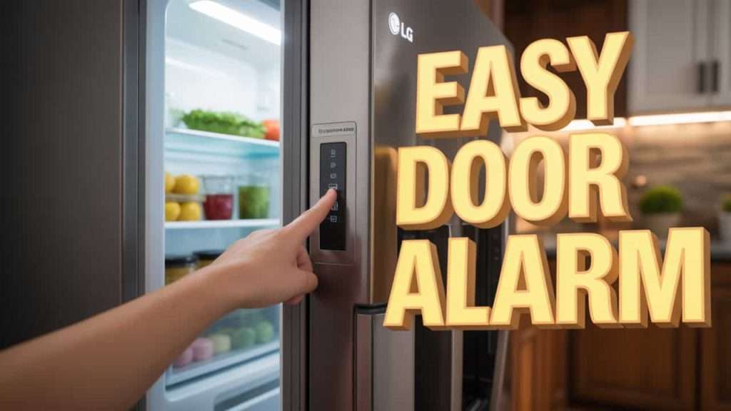How to Turn On LG Refrigerator Door Alarms