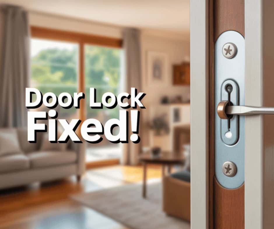 How to Fix Sliding Door Lock Mechanism