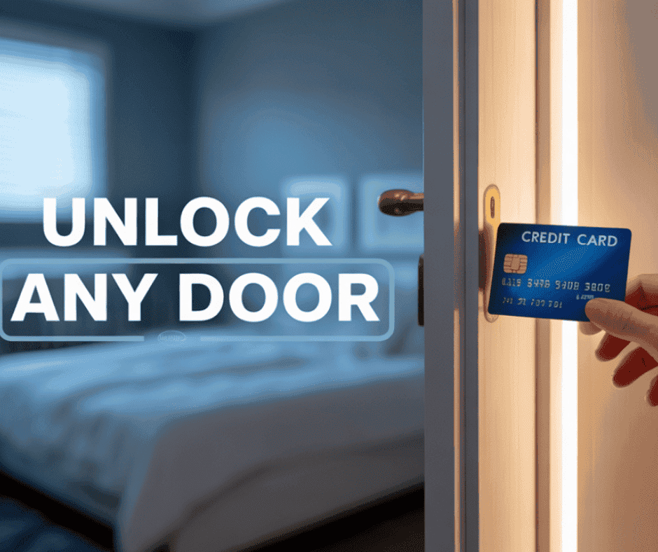 How to Get into a Locked Bedroom Door