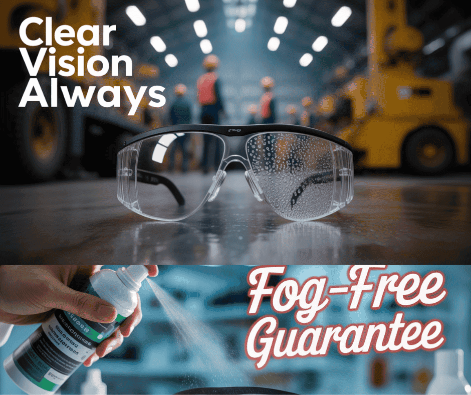 How to Keep Safety Glasses From Fogging Up