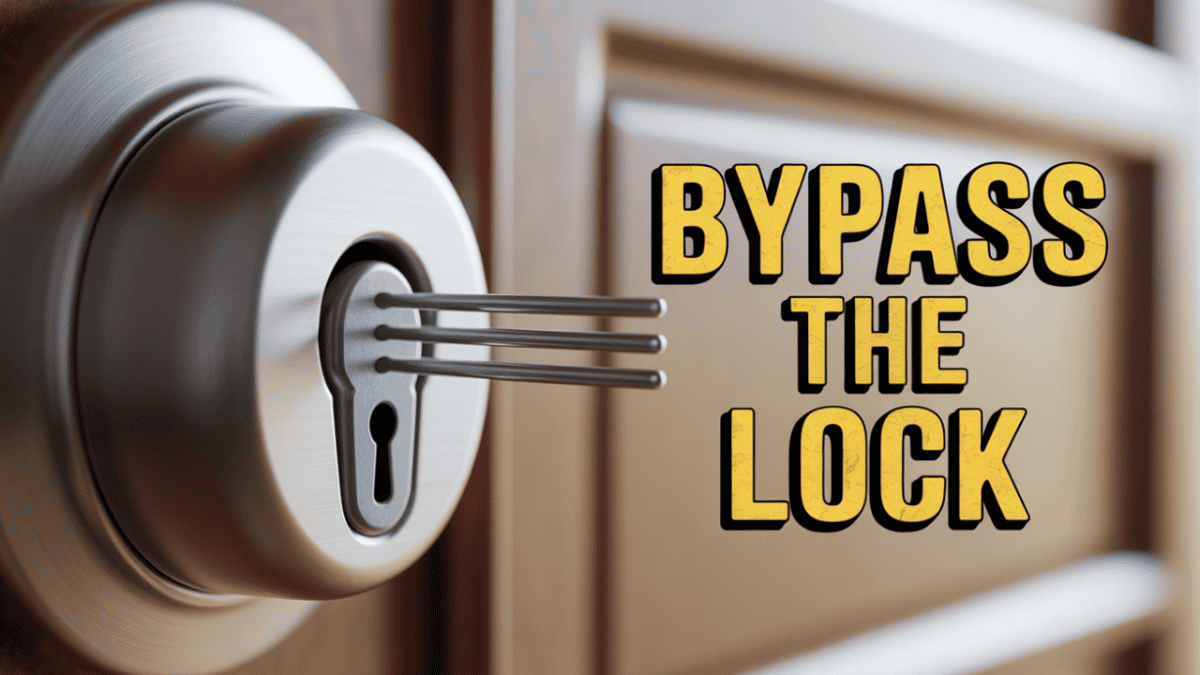 How to Open Door Locked from Inside