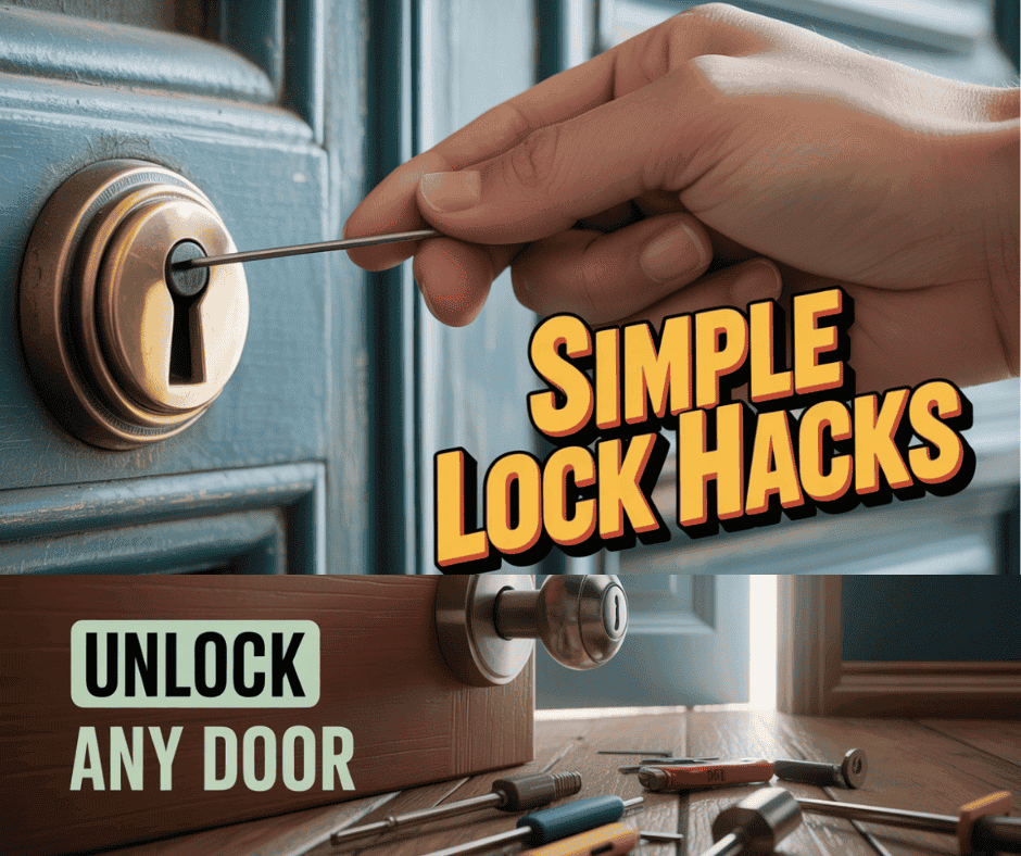 How to Unlock a Locked Door Without a Key