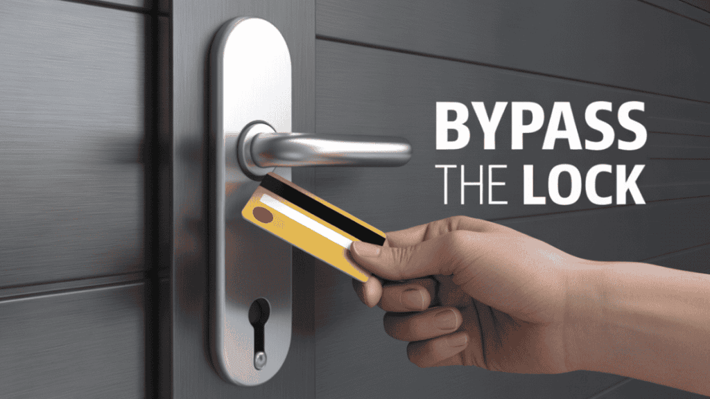 How to Unlock a Locked Doors Without a Key