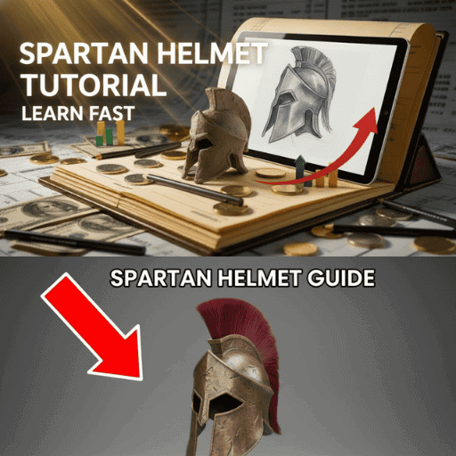 How to Draw a Spartan Helmet