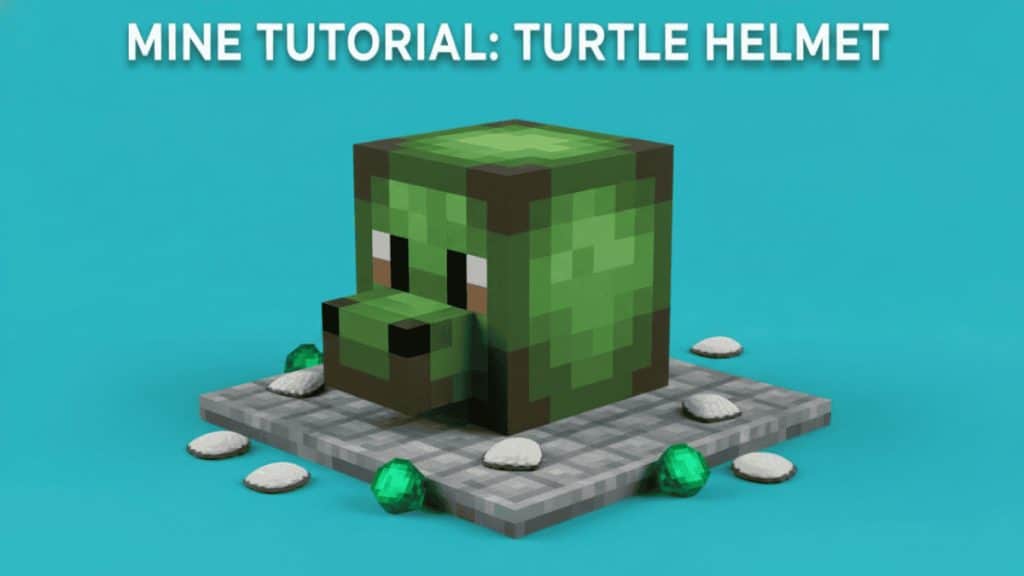 How to Get Turtle Helmets Minecrafts