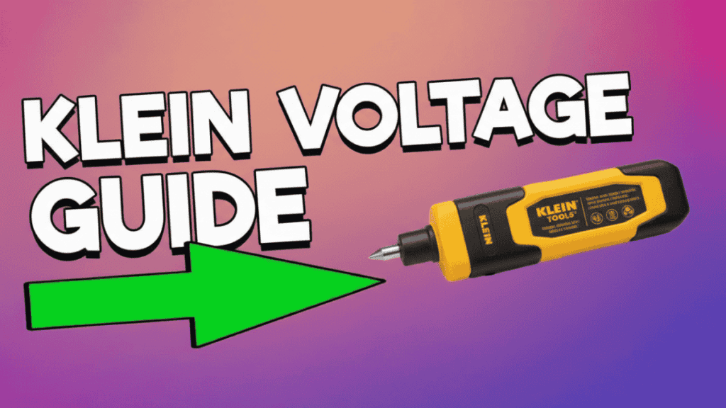 How to Use Klein Tools Voltage Testers